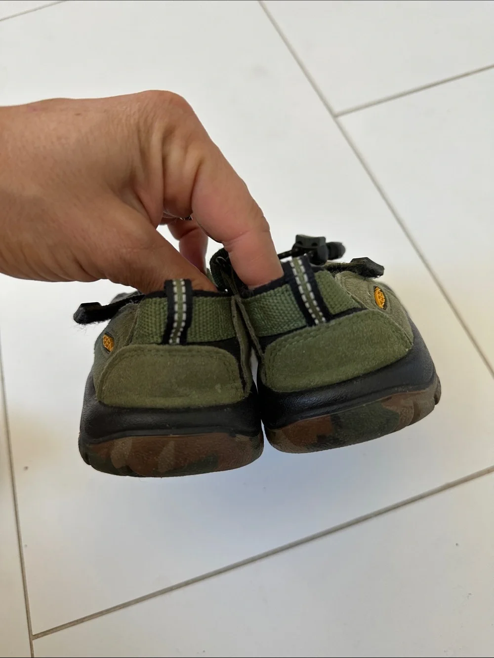 Keen Kid's Newport H2 - Dusty Olive camo green sandals toddler 10